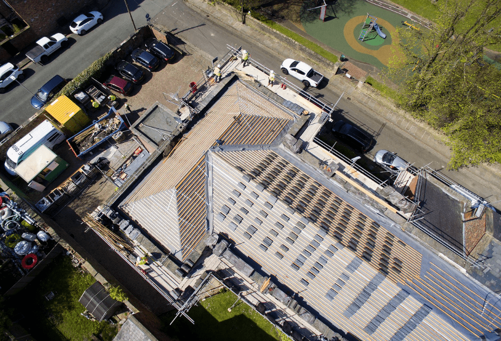 CRS half banner Chapel Court