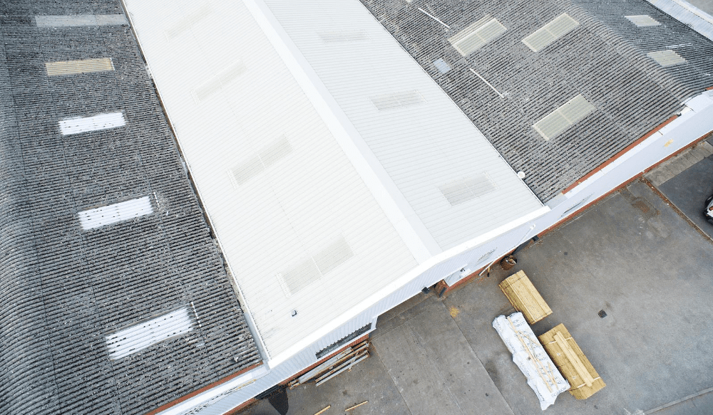 Overcladding roof